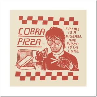 cobra pizza Posters and Art